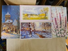 Alte Gruss-/ Postkarten diverse Grössen