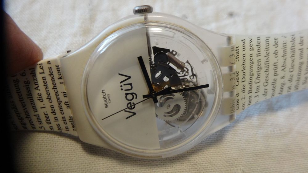 Swatch Montres: S-WATCH HEREN GRÖÖSE UHR,QUARTZ,SCHÖNE MODE.NEU BATTRY.LÄÜFT – D'occasion à zürich par ahmad01 6