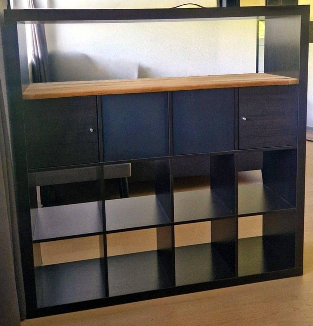 Ikea Scaffali: Ikea Kallax/Expedit mit Echtholzplatte – Usato da Lyss venduto da LilaKoeRnchen