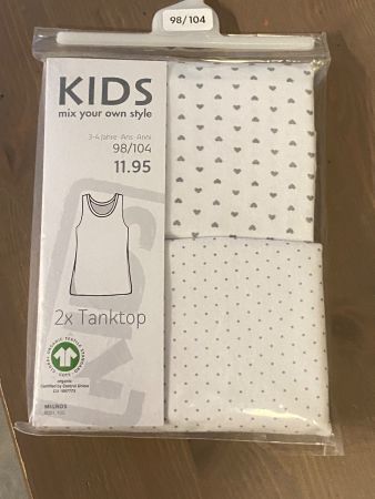T-shirt sous-pull fille neuf 98 - 104