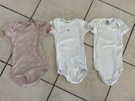 3 süsse Petit Bateau Bodys 🐳 kurz Gr.95👧🏻