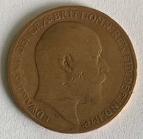 British Münze - One Penny 1910 / König Eduard Vll