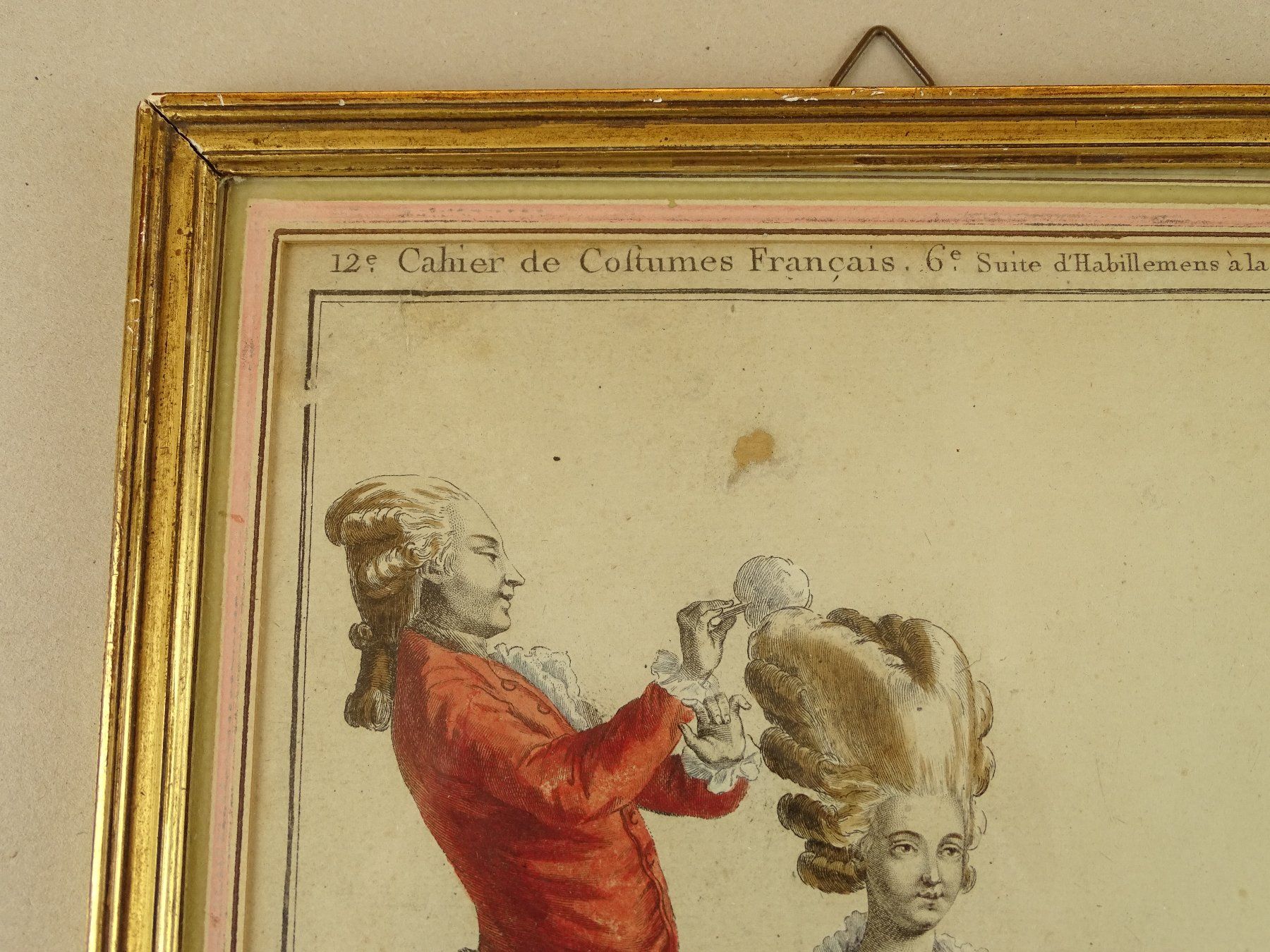 Stiche: COIFFEUR, FRISEUR, KUPFERSTICH 1778 – Gebraucht aus Grüningen von Kartensammler 4
