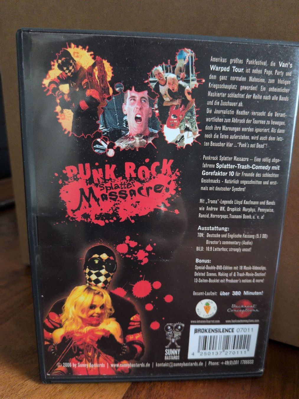 Tutti i DVDs: Punk Rock Splatter Massacre DVD Special Double Box – Usato da Thun venduto da Pizzamike 1