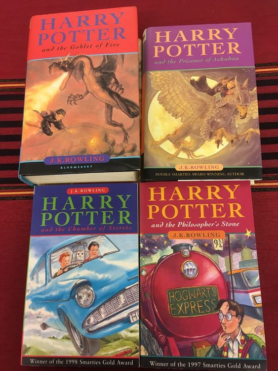 Harry Potter alle 7 Bände in engl.Erstausgaben Bände 5/6/7 Kaufen auf Ricardo