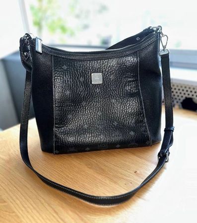 Original MCM Medium Luisa Visetos Hobo Bag