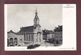 BERN - Bahnhof - Heiliggeistkirche - 1917