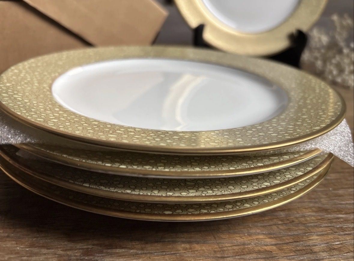 Bernardaud Piatti: 5 x Bernardau Teller 21 cm – Nuovo e nell'imballaggio originale da Zürich venduto da LuxuryJewellery 2
