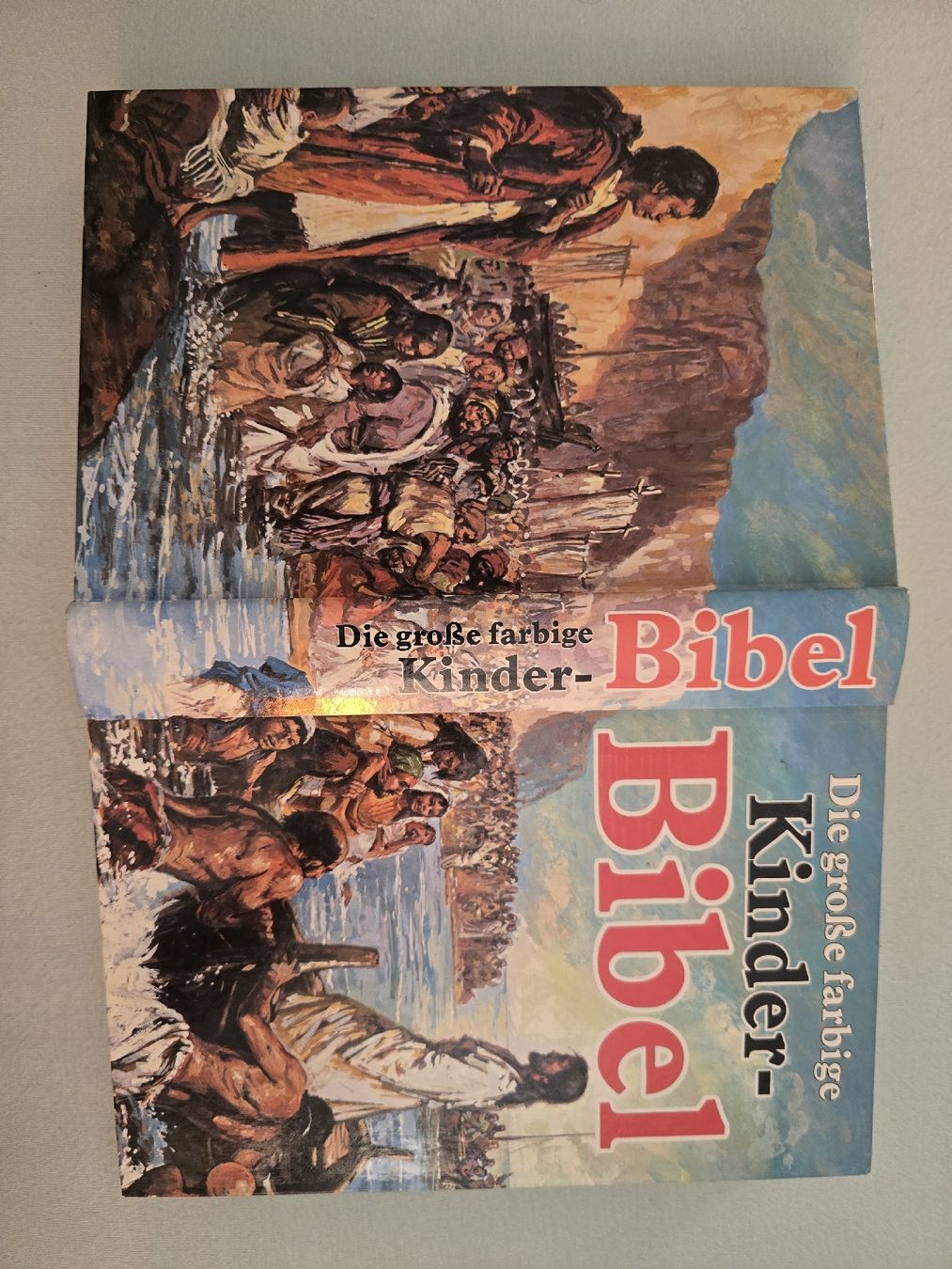 Bücher: Kinderbibel Die grosse farbige, gutes Exemplar – Gebraucht aus Lützelflüh-Goldbach von Mullemaus1204