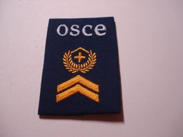 Schulterstück Schweiz, OSCE, Einzelstück