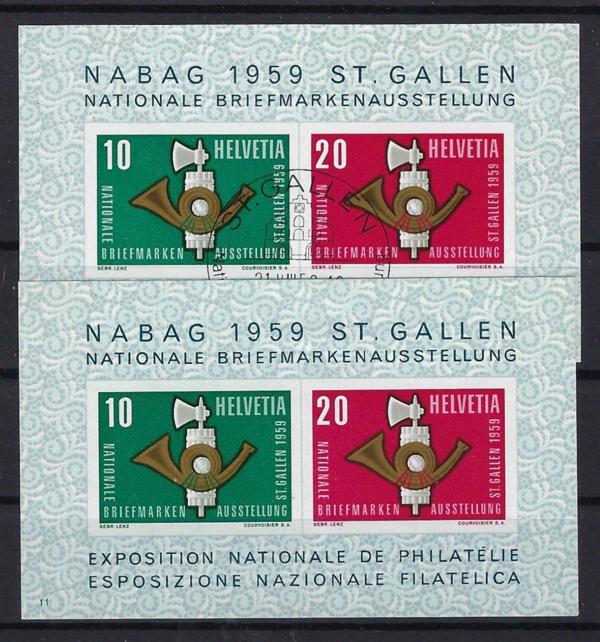 Tutti i francobolli: 1959 Nabag Blocks gestempelt & postfrisch   15873 – Usato da Lunden venduto da Animus999