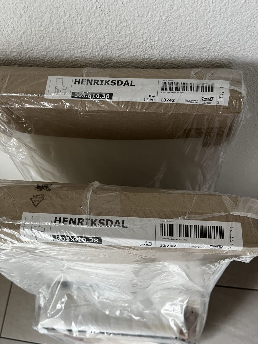 Ikea Stühle: IKEA HENRIKSDAL 2 Stück neuwertig – Neu und originalverpackt aus Oberbipp von Zimos 1