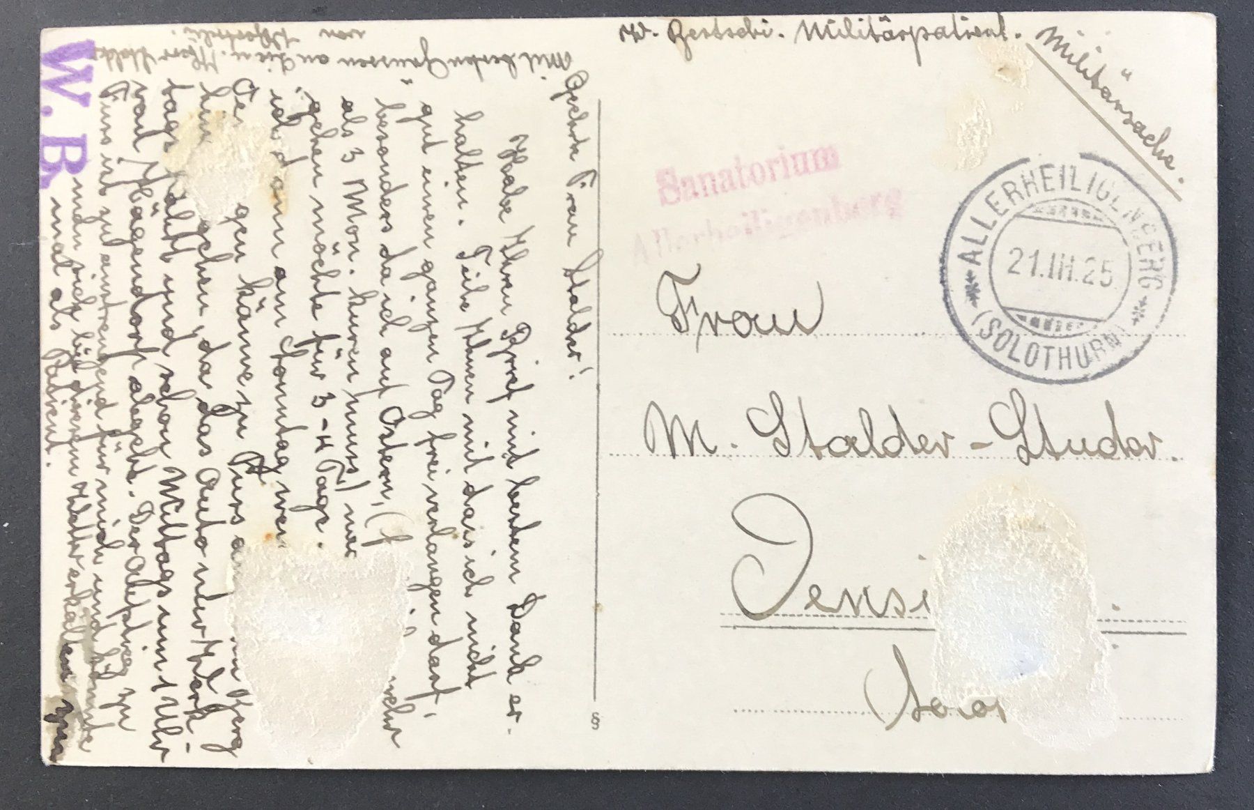 Cartoline postali: ANSICHTSKARTE – Usato da Ostermundigen venduto da wini63 1