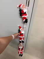 Nikolaus Figuren Kletterseil Weihnachtsdekoration 3 Stk
