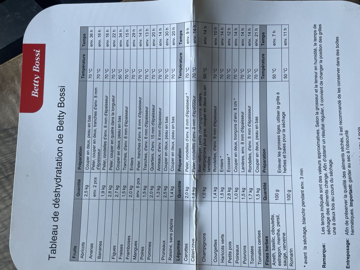 Betty Bossi Elettrodomestici da cucina: Dörrautomat – Usato da Zürich venduto da Luana_soph 3