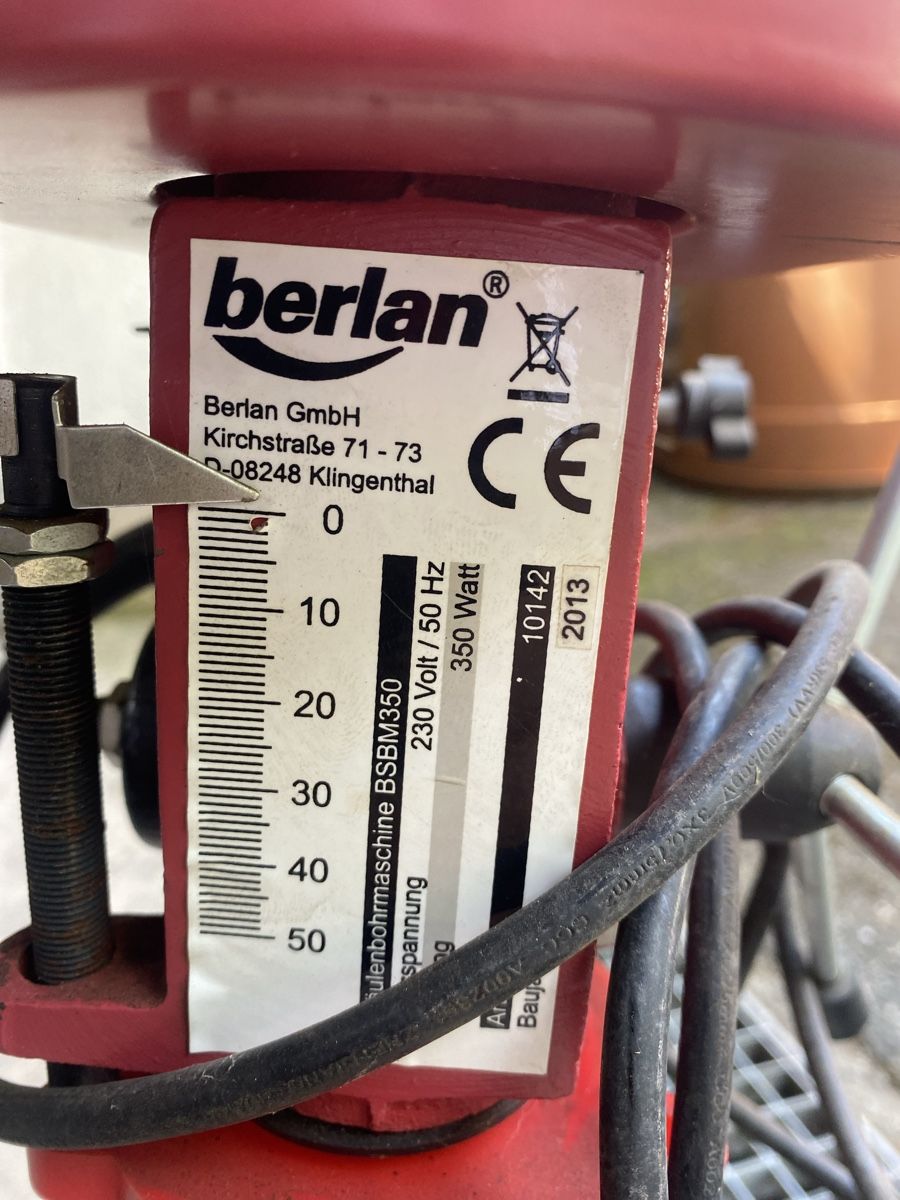 Bohrmaschinen: Bohrmaschine Berlan BSBm350   – Gebraucht aus Hasle b. Burgdorf von fipu1993 3