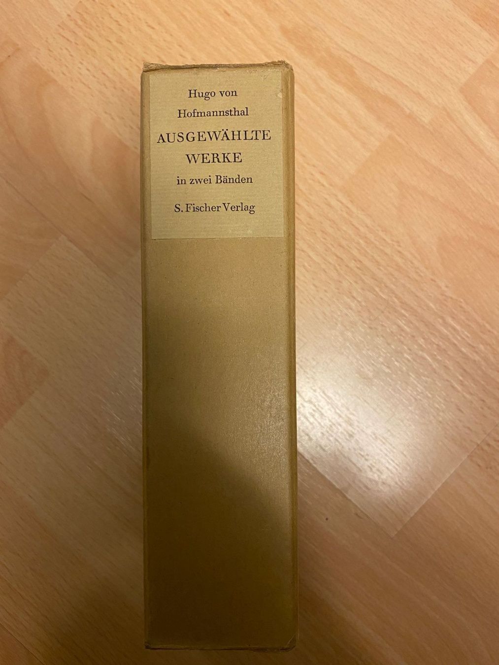 Libri: Hugo v. Hoffmansthal: Ausgewählte Werke – Usato da Starrkirch-Wil venduto da UB007 2