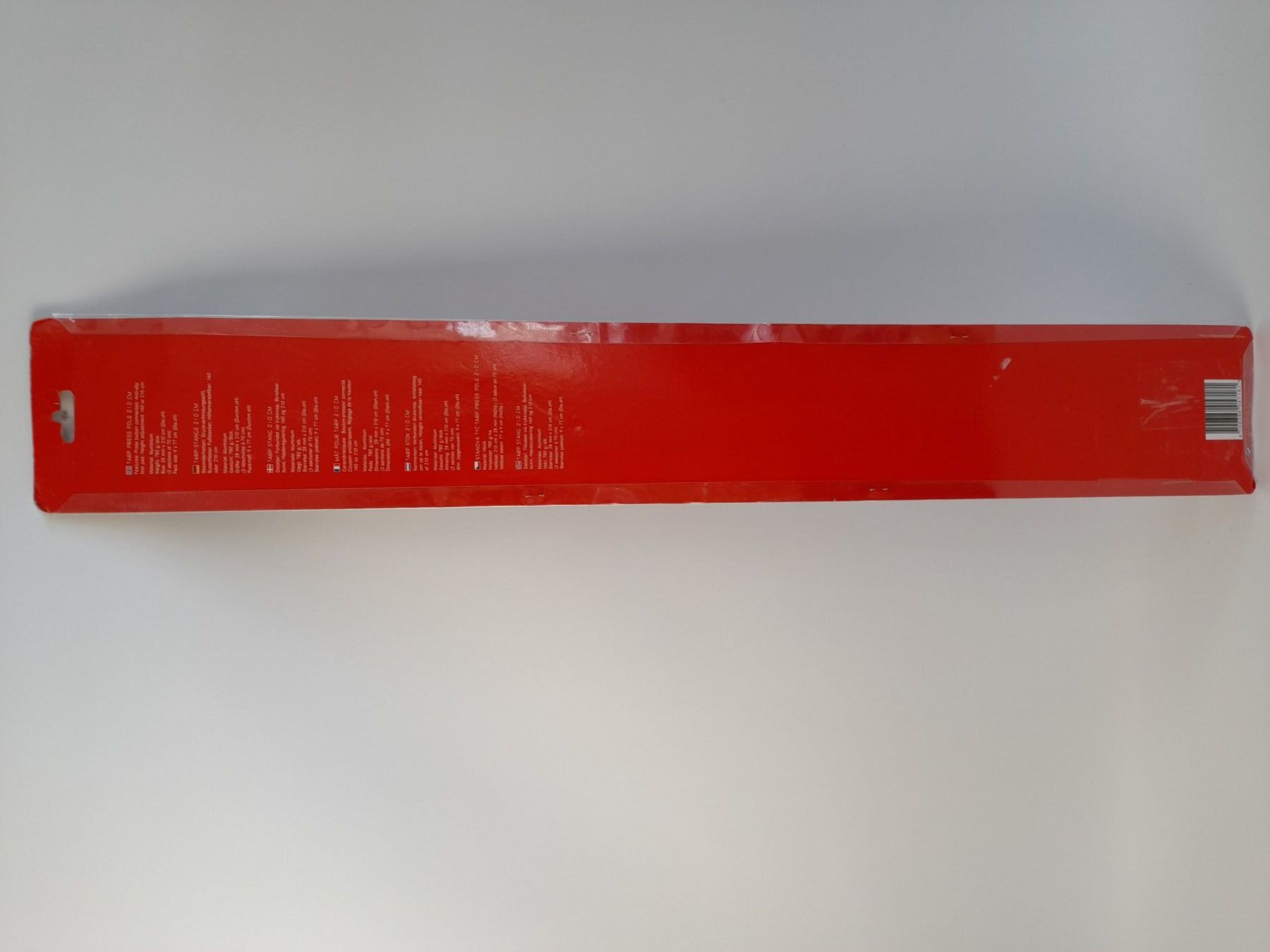 Supporti a parete: ROBENS Tarpstange 210 cm Aluminium rot – Nuovo (secondo la descrizione) da Liebefeld venduto da Restwert_Liebefeld 1