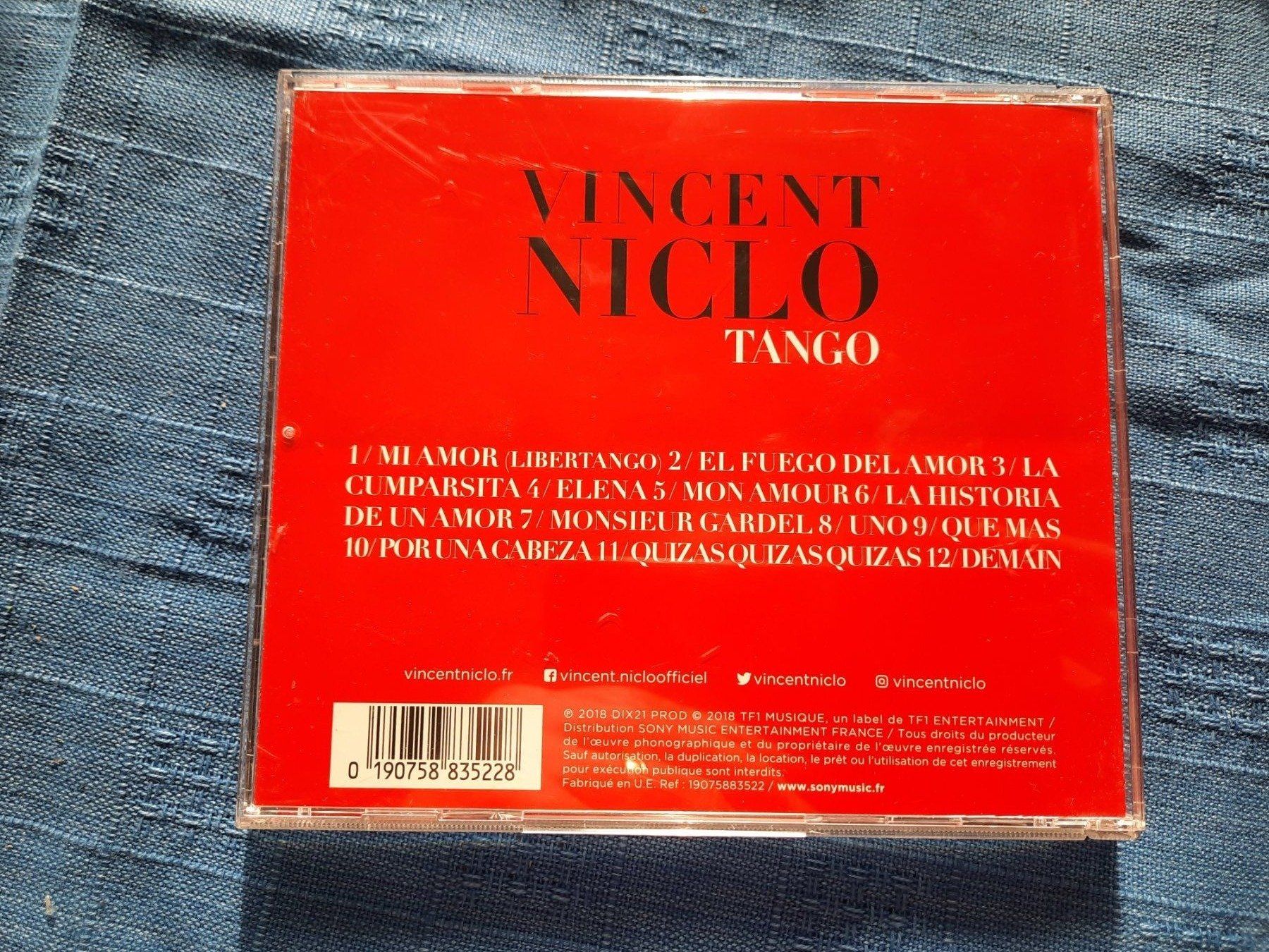 CD: CD Vincent Niclo - Tango (2018) – Usato da Pully venduto da bro_n52j 1