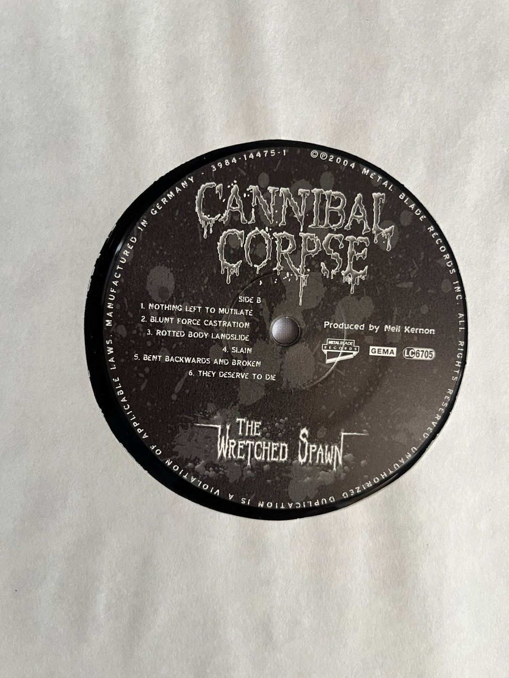 Dischi in vinile: Cannibal Corpse - The Wretched Spawn Vinyl LP orig 2004! – Usato da Effretikon venduto da ChrisLamberger 3