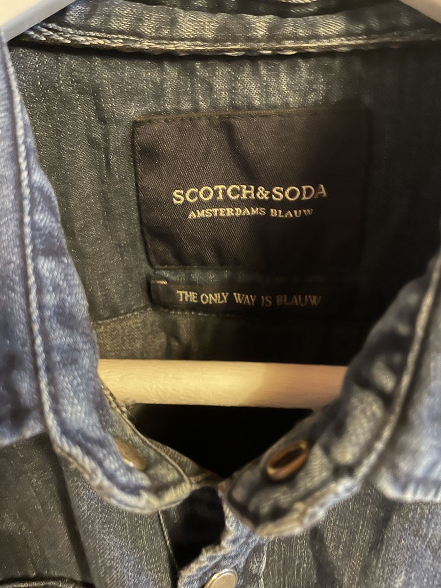 Maison Scotch Blusen: Scotch & Soda Jeanshemd Gr. M, dunkelblau – Gebraucht aus Münsingen von Secondhand89 4