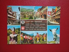 Gruss aus Appenzell mehrbildrig Folklore 1992