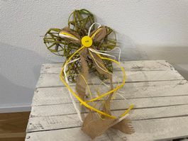 Frühlingsdeko Weidenstern Türdeko Wanddeko