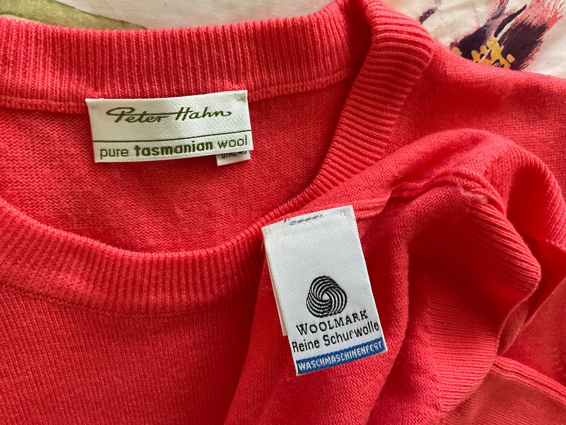 Peter Hahn Maglioni & Felpe: Peter Hahn Wolle Pullover Gr 40 Orange – Usato da Urdorf venduto da alda02 6