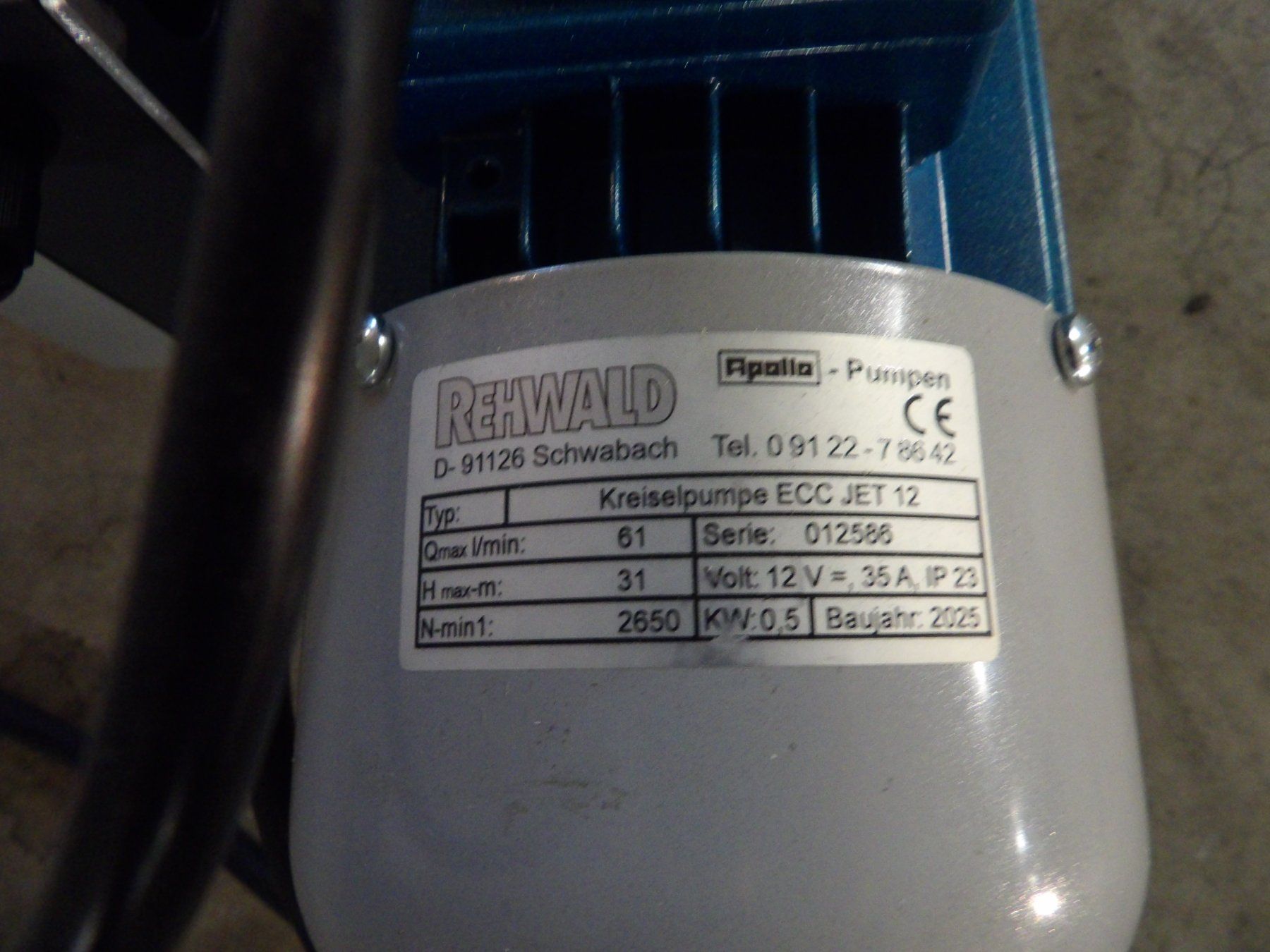 Pumpen & Teile: Wasserpumpe 12V – Gebraucht aus Lyssach von stuly 3