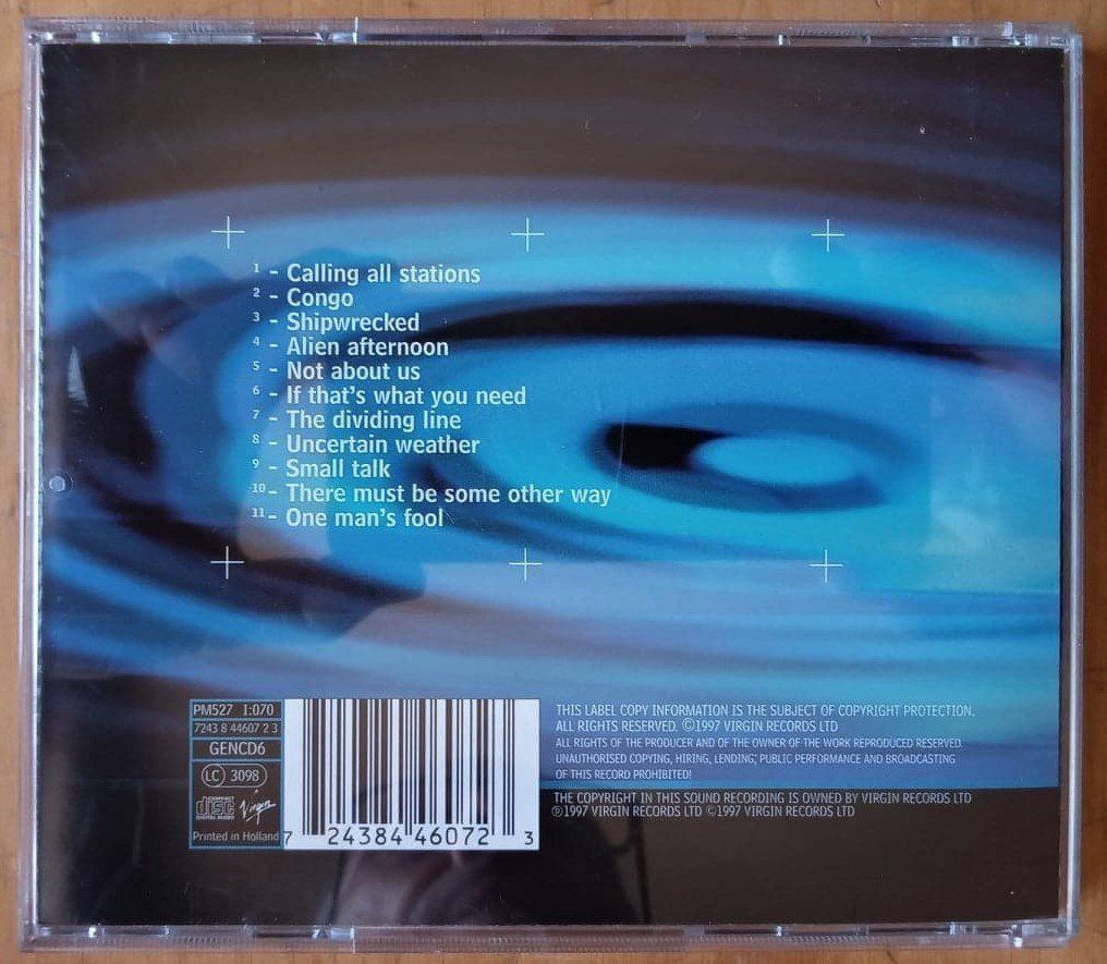 CD: GENESIS - Calling All Stations - CD 1997 – Usato da Le Locle venduto da PereiraHugo 1