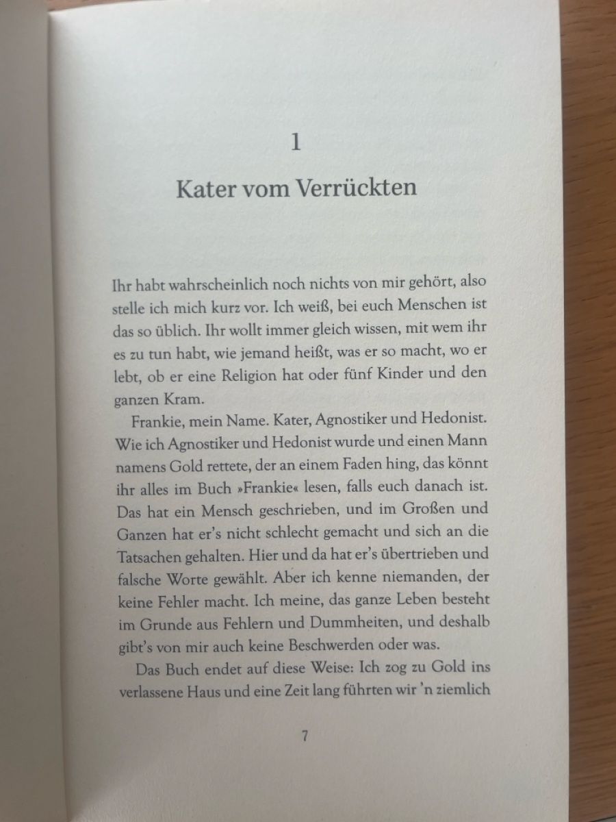 Libri: Frankie  unter Menschen von Jochen Gutsch – Nuovo (secondo la descrizione) da Stäfa venduto da maheauba 2