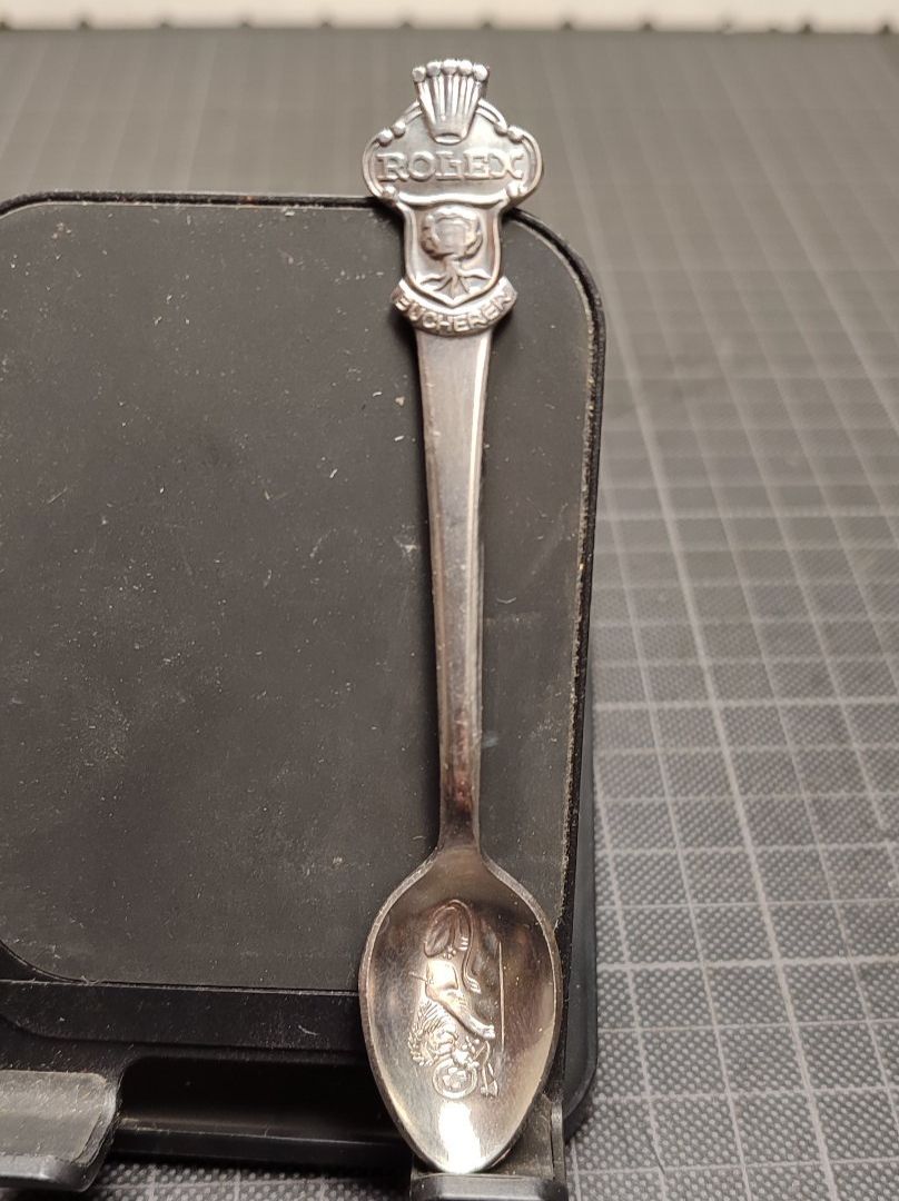 Cucchiai: Wunderschänes altes Löffeli von Rolex  ByBucherer Nr3 – Usato da Gelterkinden venduto da MYSTOREFORYOU4460