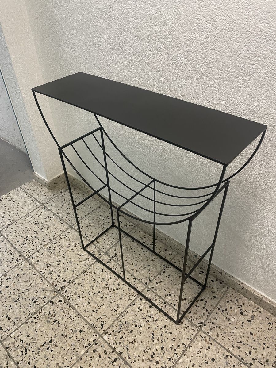 Tavoli: Konsolentisch Schwarz aus Metall – Usato da Au ZH venduto da fsh_91_zh 2