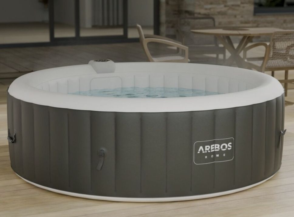 Whirlpool: Spa Pool Rome rund 2400W - NEU – Nuovo (secondo la descrizione) da Nebikon venduto da warendiscount 1