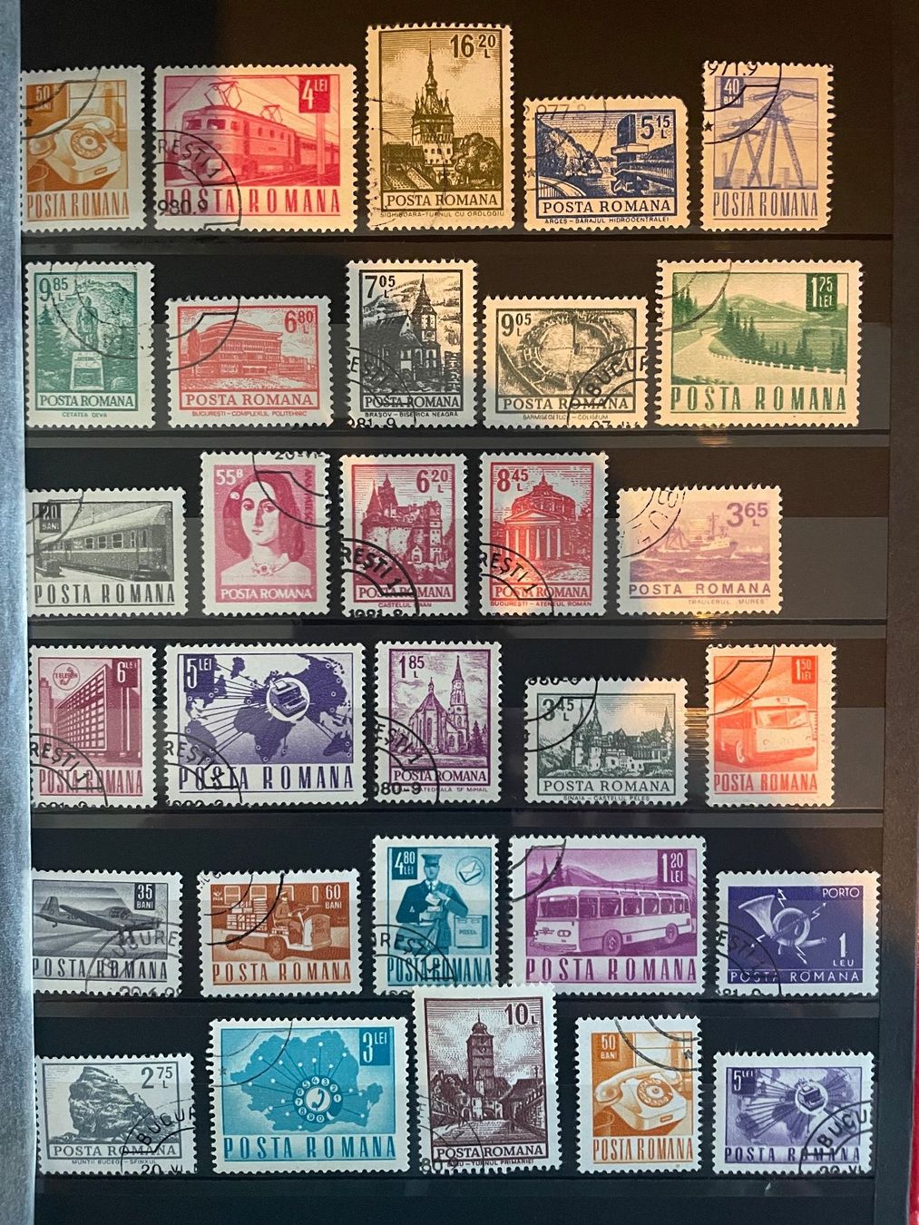 Tutti i francobolli: Briefmarken Sammlung aus Rumänien – Usato da Mägenwil venduto da Zidane1 1