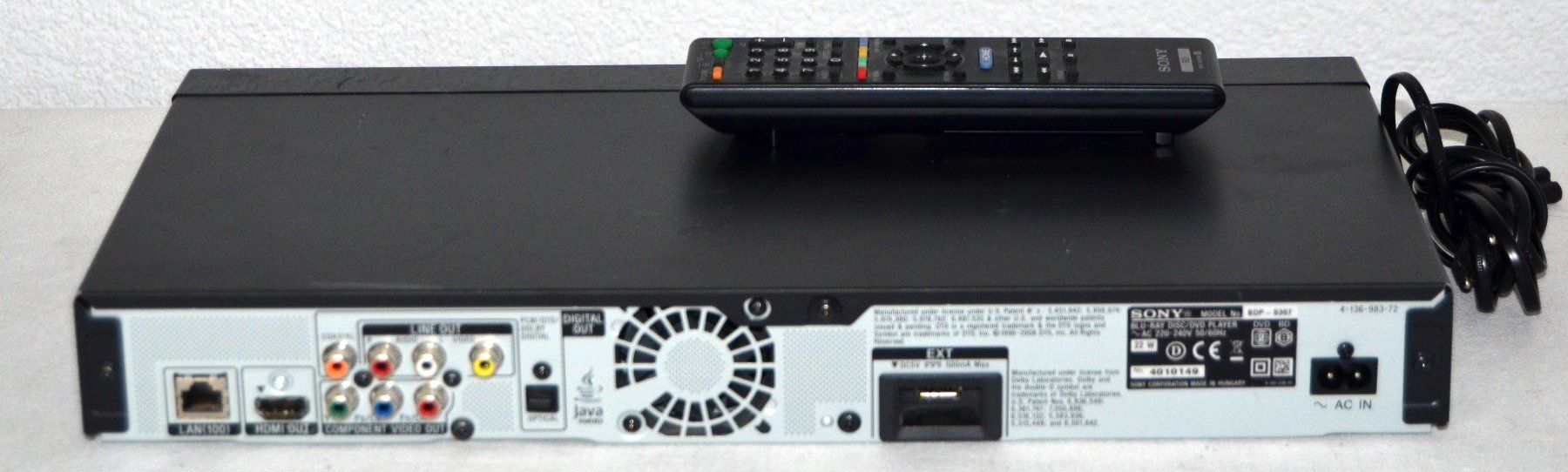 Sony Lettore multimediale & Streamer: Sony Blu-ray Player BDP-S357 – Usato da Collonges venduto da arashee 2