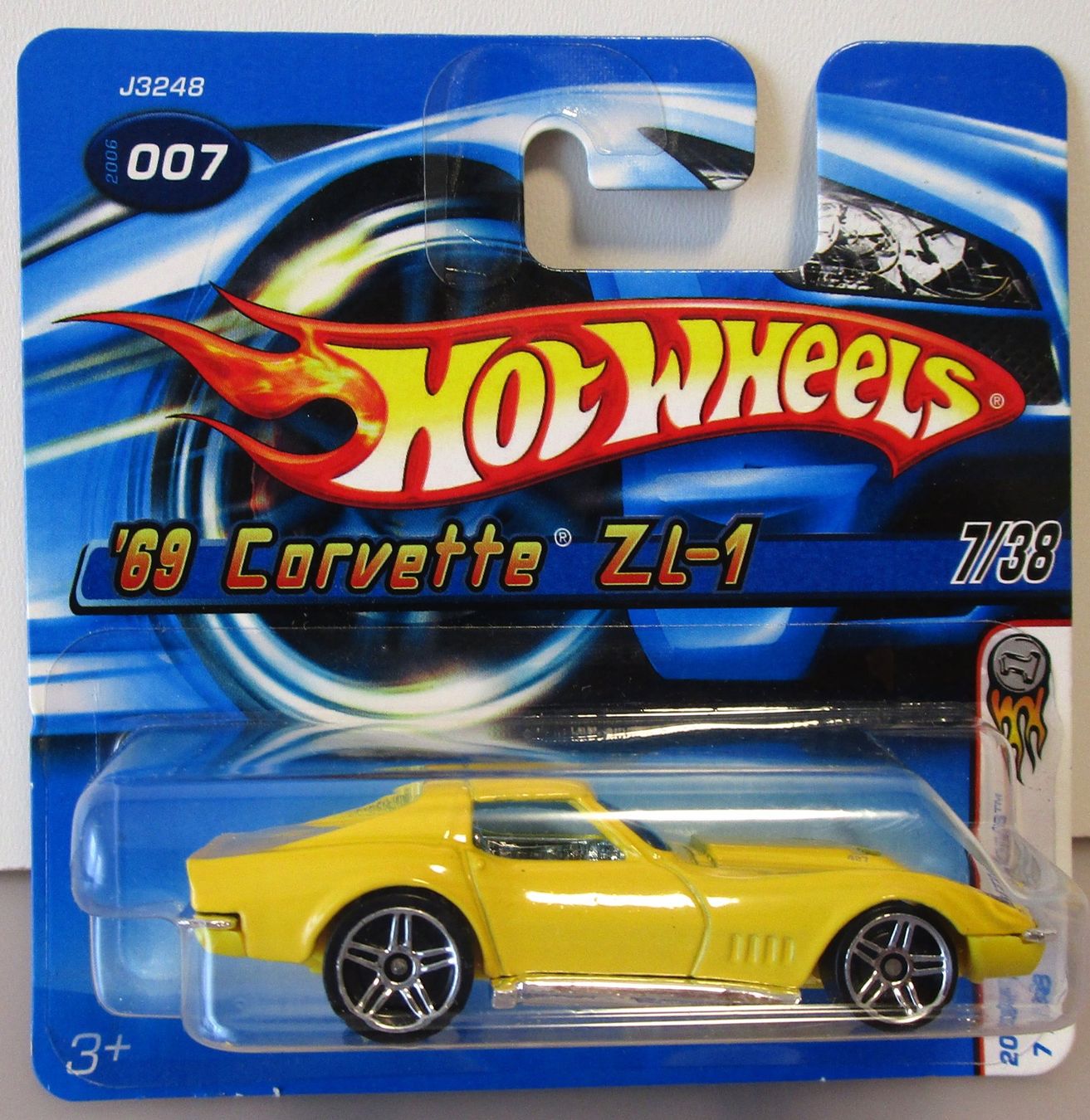 Chevrolet Modellautos: HOT WHEELS '69 CORVETTE ZL-1  -  J3248 – Neu und originalverpackt aus Chêne-Bourg von breno56