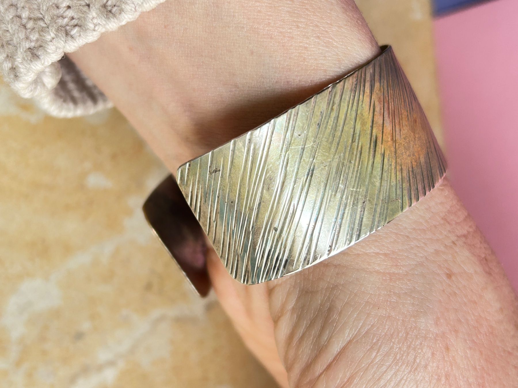 Bracciali & Braccialetti: Armreif in Silber 800, Gr. M – Usato da Dittingen venduto da Bellevista 2
