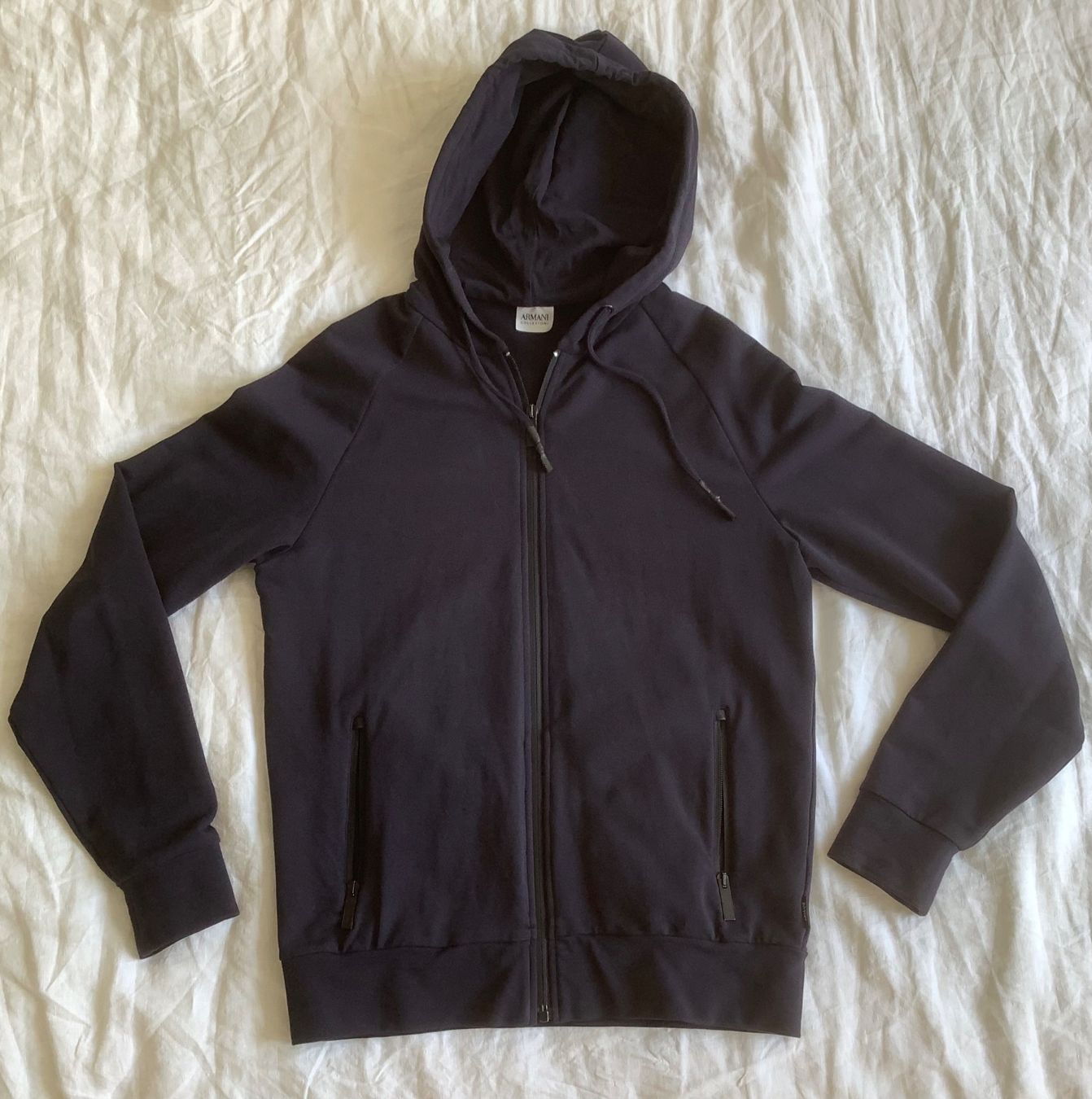 Armani Giacche: Kapuzenjacke, Hoodie, Armani – Usato da Zürich venduto da -Panoptikum-