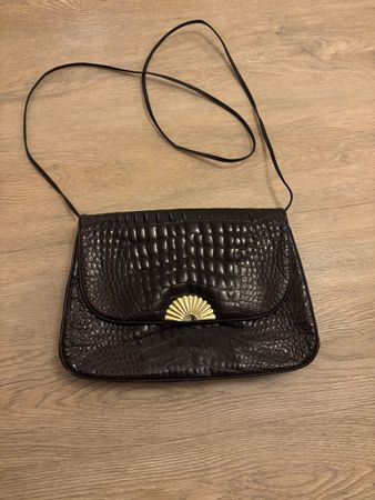 Chloé Handtasche vintage braun mit Goldverschluss
