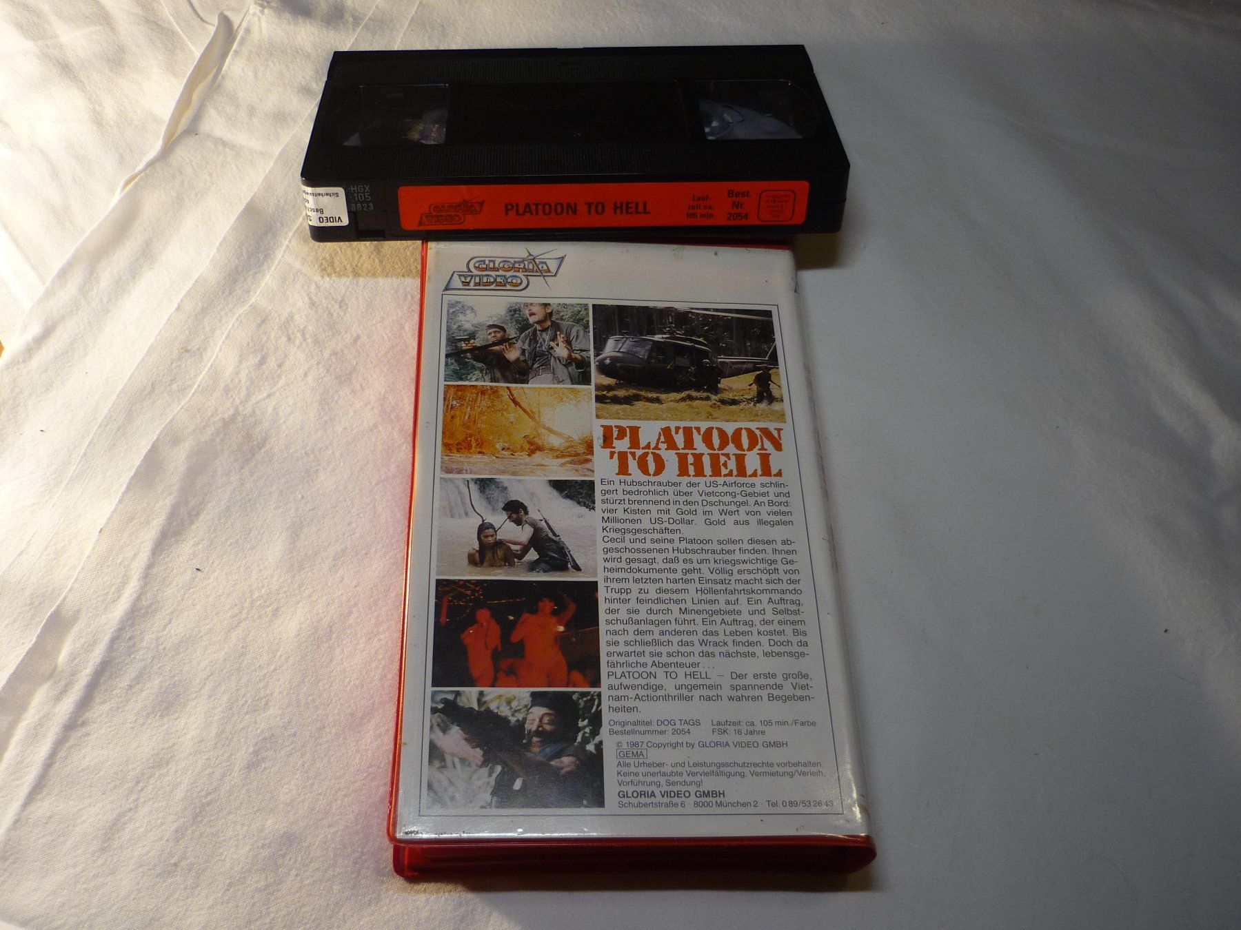 Tutti i VHS: VHS Video Rarität - Platoon to Hell – Usato da Beringen venduto da Flatretriever 1