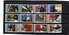 Briefmarken Satz Liechtensteig 1984