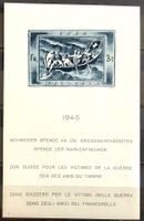1945 Spende Block W21A Postfrisch ** / n. 3  TipTop  !