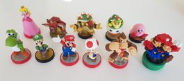 Amiibo Figuren - Mario, Luigi, Donkey Kong, Kirby und andere