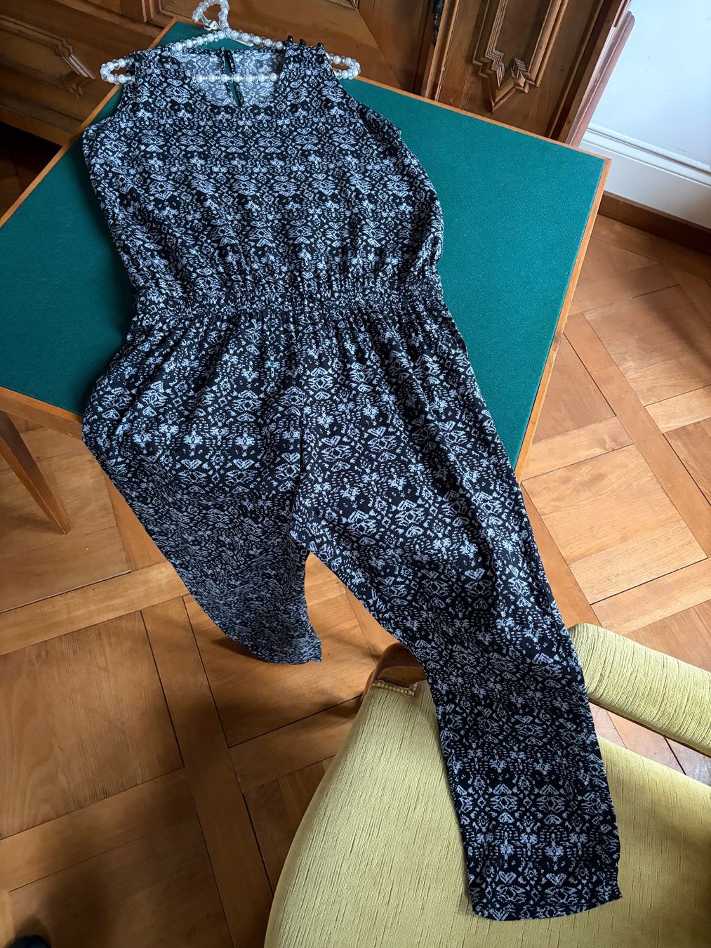 Tute: JUMPSUIT Schwarz-Weiß  Größe: 36 / 38 – Usato da Interlaken venduto da Bona55 1
