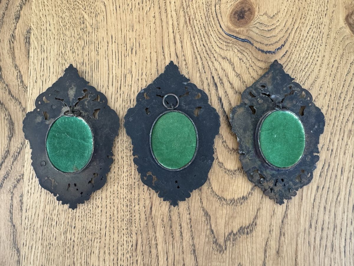 Tutte le decorazioni: 3er Set vintage Fotorahmen – Usato da Balsthal venduto da Narulya 1
