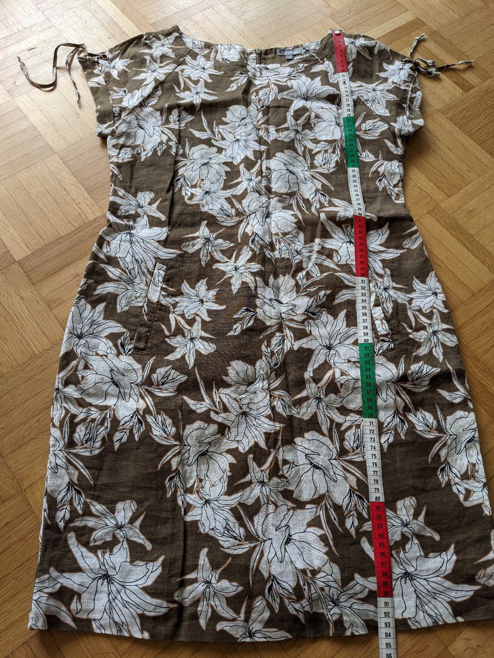 Maddison Vestiti: Maddison 100% Leinenkleid Blumen – Usato da Lengnau AG venduto da Nathi88 4