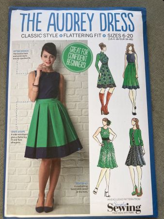 Schnittmuster Kleid Audrey Dress XS-XL