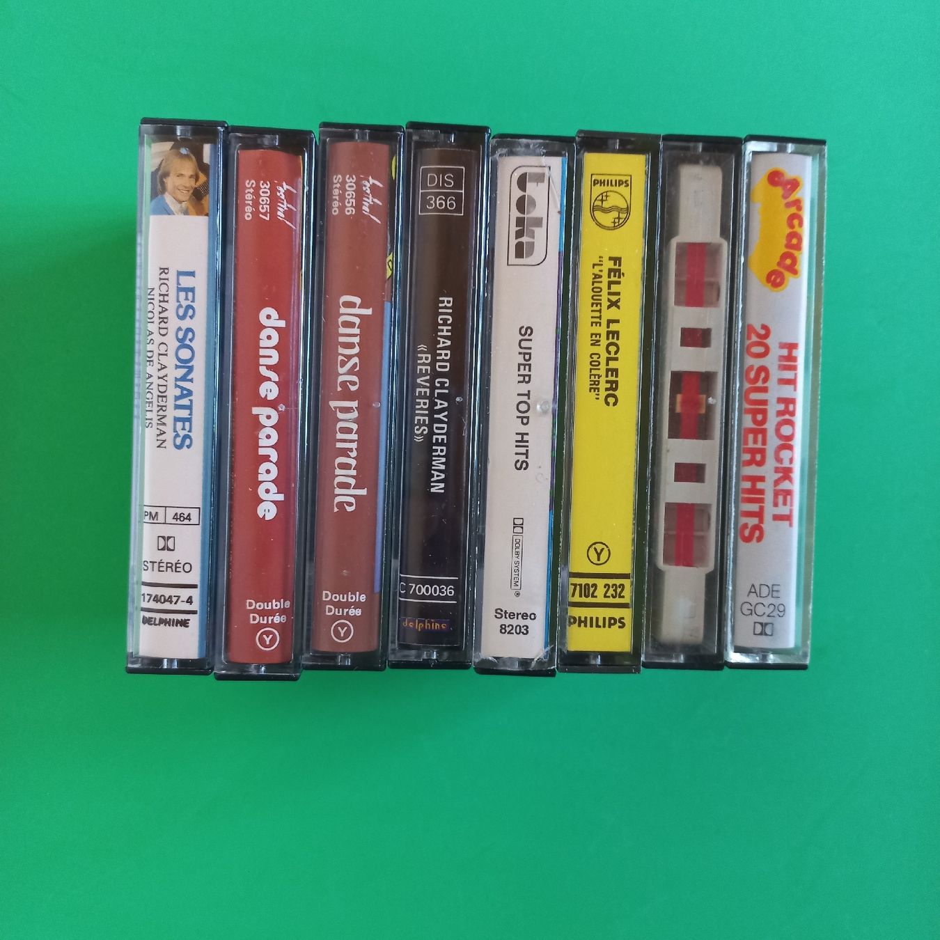 Musicassette: Lot de 8 cassettes audio vintage. – Usato da Dompierre FR venduto da fat_xth5 5