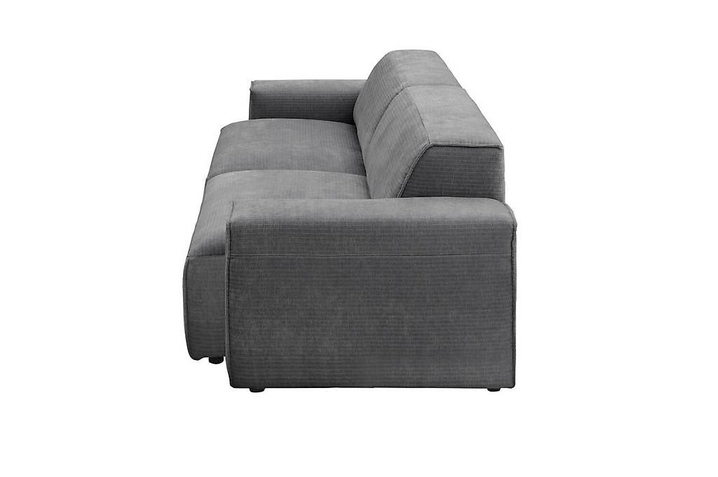 Sofas: Sofa East in Cord Monty anthrazit – Neu und originalverpackt aus Bischofszell von deluxe-moebel 4